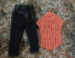 picnic set top jeans back